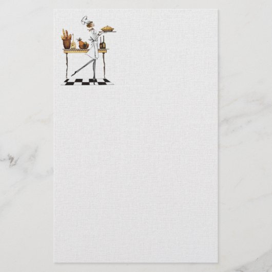 Das Bäcker-Briefpapier Briefpapier (Vorderseite)