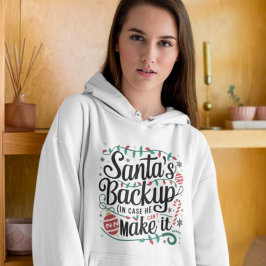 Das Backup des Weihnachtsmanns | Funny Family Chri Hoodie