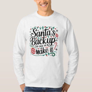 Das Backup des Weihnachtsmanns   Funny Family Chri T-Shirt