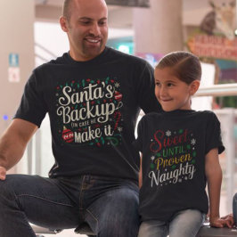 Das Backup des Weihnachtsmanns | Funny Family Chri T-Shirt