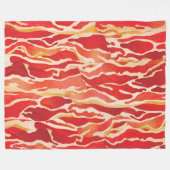 Das Bacon Blanket Fleecedecke (Vorderseite (Horizontal))