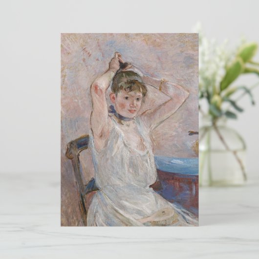 Das Bad | Berthe Morisot (Stehend Vorderseite)