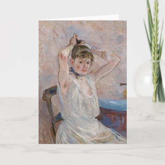 Das Bad | Berthe Morisot Karte (Vorderseite)