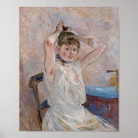 Das Bad | Berthe Morisot Poster (Vorne)
