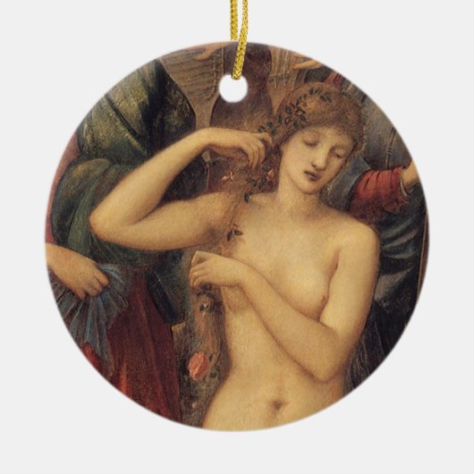 Das Bad der Venus von Sir Edward Coley Burne-Jones Keramikornament (Vorne)