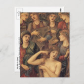 Das Bad der Venus von Sir Edward Coley Burne-Jones Postkarte (Vorne/Hinten)