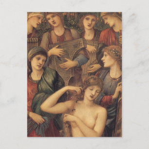 Das Bad der Venus von Sir Edward Coley Burne-Jones Postkarte