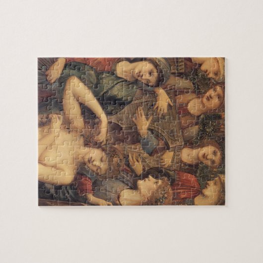 Das Bad der Venus von Sir Edward Coley Burne-Jones Puzzle (Horizontal)