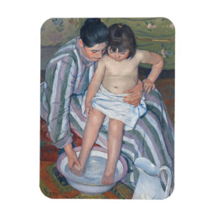 Das Bad des Kindes, 1893 (Öl auf Leinwand) Magnet