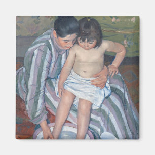 Das Bad des Kindes, 1893 (Öl auf Leinwand) Magnet