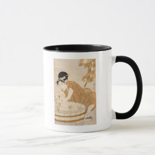 Das Bad, die Edo-Zeit Tasse