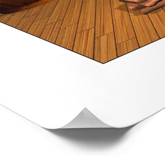 Das Bad Poster (Ecke)