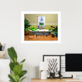 Das Bad Poster (Heimbüro)