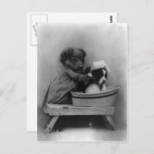 Das Bad Postkarte (Vorne/Hinten)