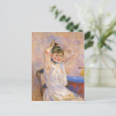 Das Bad von Berthe Morisot Postkarte (Stehend Vorderseite)