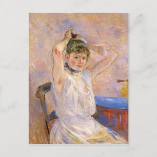 Das Bad von Berthe Morisot Postkarte