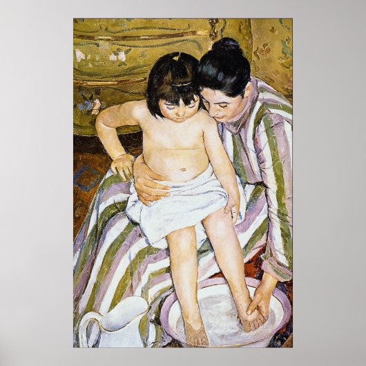 Das Bad von Pierre Renoir Poster (Vorne)