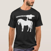 Das Badass Pony T-Shirt (Vorderseite)