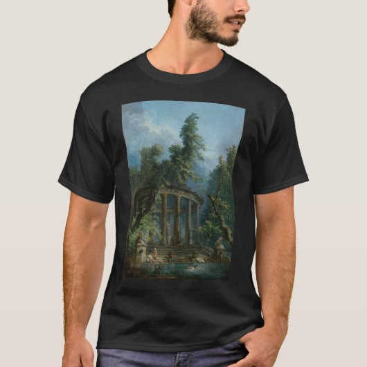 Das badenpool - Hubert Robert T-Shirt (Vorderseite)