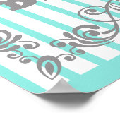 Das Badezimmer Entspannung im Bad Poster (Ecke)