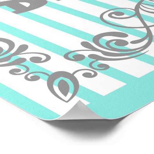 Das Badezimmer Entspannung im Bad Poster (Ecke)