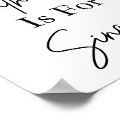 Das Badezimmer ist für das Singen der Badewanne Ar Poster (Ecke)