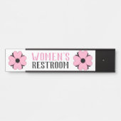 Das Badezimmer ist mit einer Badewanne ausgestatte Türschild (Vorderseite )