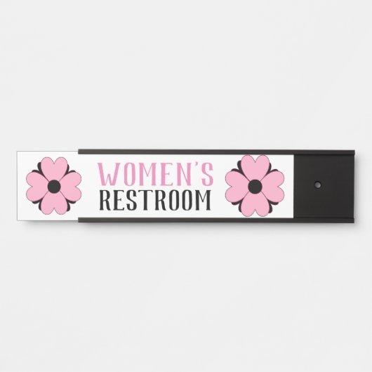 Das Badezimmer ist mit einer Badewanne ausgestatte Türschild (Vorderseite )