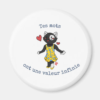 Das Badge of Power Language Magnet