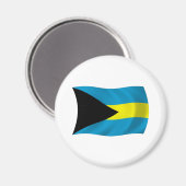 Das Bahamas-Flagge-Magnet Magnet (Vorderseite/Rückseite)