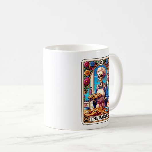 Das Baker-Tarot Kaffeetasse (VorderseiteRechts)