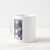 Das Baker-Tarot Kaffeetasse (Vorderseite Links)