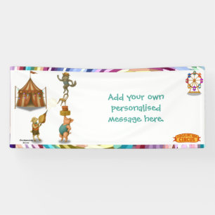 Das balancierende Bündel Banner
