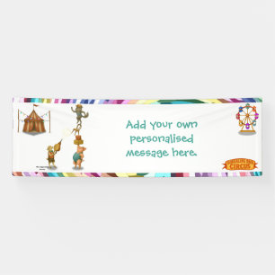 Das balancierende Bündel Banner