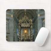 Das Baldacchino, der hohe Altar und der Stuhl Mousepad (Mit Mouse)