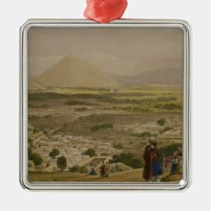 Das Balla Hissar und Stadt von Caubul, vom Uppe Silbernes Ornament