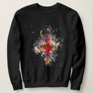 Das Ballerina-Sweatshirt (Frauen) Sweatshirt