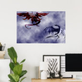 Das Ballett der Drachen - Poster (Heimbüro)