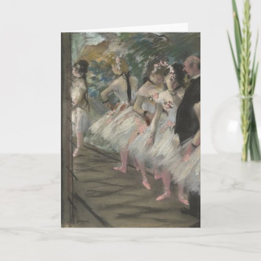 Das Ballett | Edgar Degas Karte (Vorderseite)