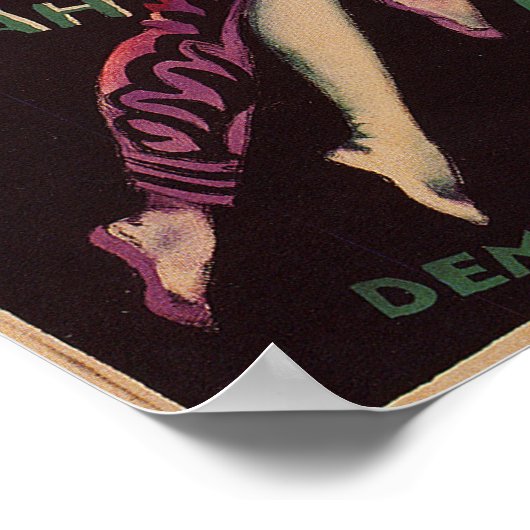 Das Ballett, Josef Fenneker Poster (Ecke)