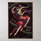 Das Ballett, Josef Fenneker Poster (Vorne)