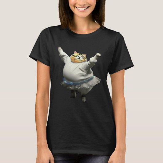 Das Ballett Kitty Katze Version 3 0 T-Shirt (Vorderseite)