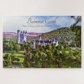 Das Balmoral Castle der britischen Königsfamilie z Puzzle (Horizontal)