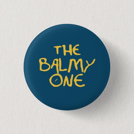 Das Balmy Button (Vorderseite)