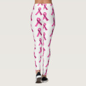 Das Band-Abnutzungs-Rosa der Frauen Leggings-Rosa Leggings (Rückseite)
