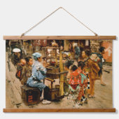 Das Band Ameya (Candy Blower) Wandteppich Mit Holzrahmen (Vorne)