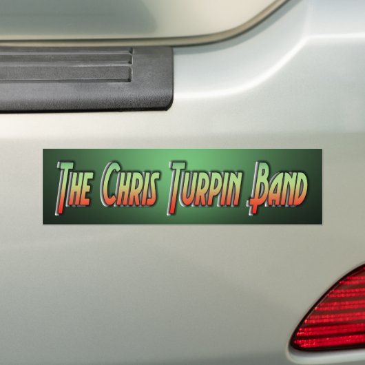Das Band Chris Turpin Autoaufkleber (Auf Auto)