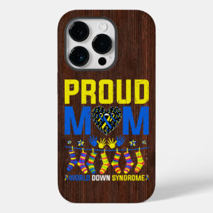 Das Band des "Stolz Mama World Down Syndrome Aware Case-Mate iPhone 14 Pro Hülle