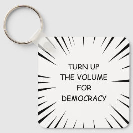 Das Band für die Demokratie Schlüsselanhänger