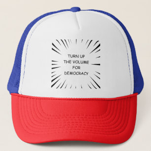 Das Band für die Demokratie Truckerkappe